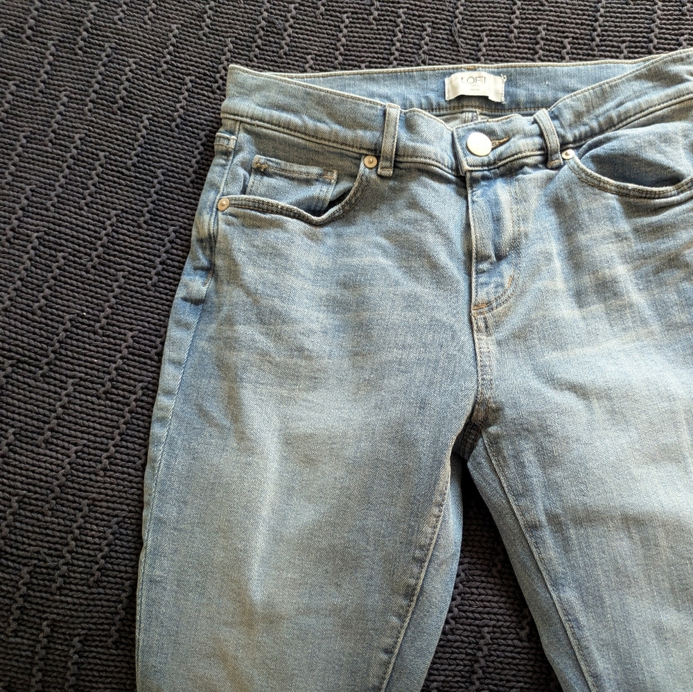 LOFT Skinny Ankle Jeans 4P - Picture 3 of 10